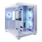 Gabinete Ocelot Gaming W-Cube 2 - Mid Tower ATX, Cristal Templado, 3 Ventiladores ARGB