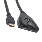 Switch HDMI Manhattan 207416 - 2 Entradas 1 Salida, Full HD 1080p