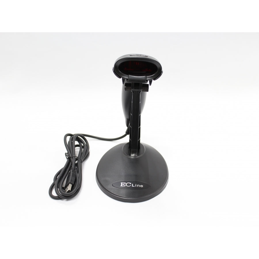 Lector Código Barras EC LINE EC-LS-9620 Láser USB - 200 Lecturas/Seg