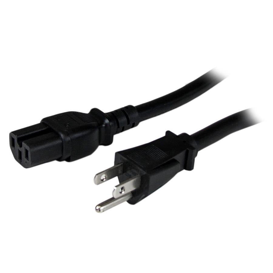 Cable de Corriente StarTech 2.4M 14AWG - Servicio Pesado NEMA 5-15P a C15