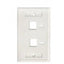 Tapa Faceplate Intellinet 772396 - 2 Puertos Keystone Blanco