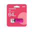 Memoria USB ADATA C906 64GB USB 2.0 - Compacta, Rosa y Portátil