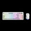 Kit Gamer Balam Rush BR-940436 Teclado Mouse Inalámbrico RGB Recargable