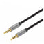 Cable de audio Manhattan 355988 estéreo 3.5mm - 1m, contactos chapados en oro