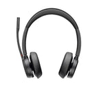 Diadema POLY Voyager 4320 - Bluetooth Binaural, 24H Conversación, Base de Carga