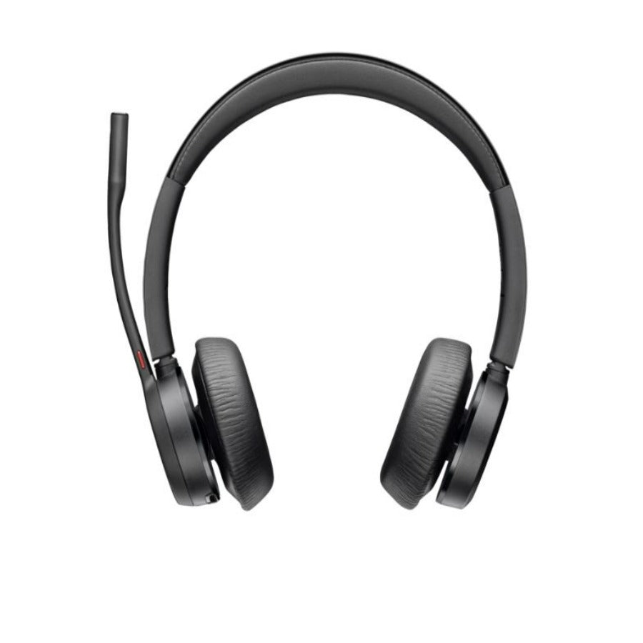 Diadema POLY Voyager 4320 - Bluetooth Binaural, 24H Conversación, Base de Carga