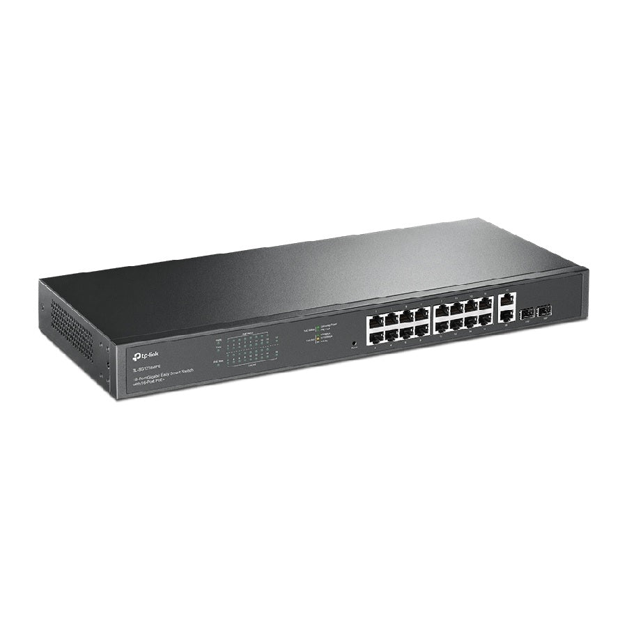 Switch TP-Link TL-SG1218MPE 18 Puertos Gigabit POE+ Administrable para Rack