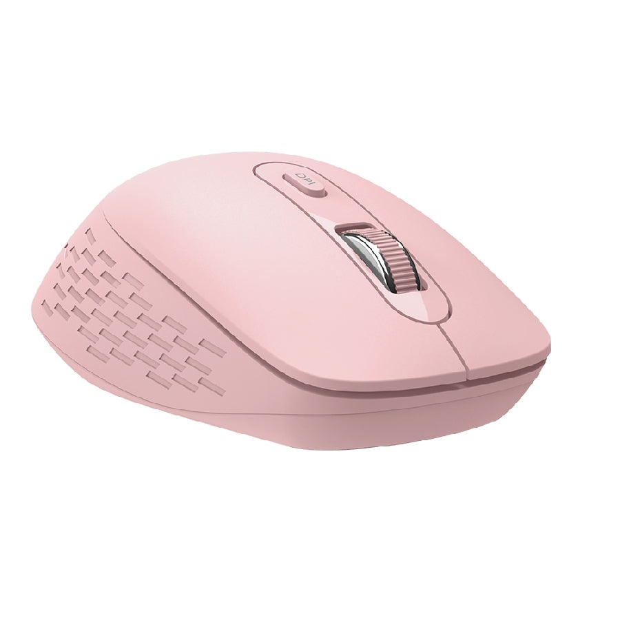 Mouse Acteck Optimize Flow MI480 Inalámbrico 1600 DPI Rosa