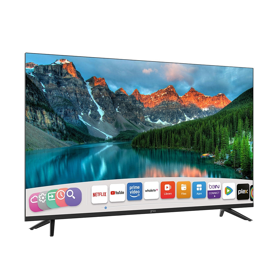 Smart TV GHIA Whale 43" Full HD - WiFi, 3 HDMI, Dolby Audio