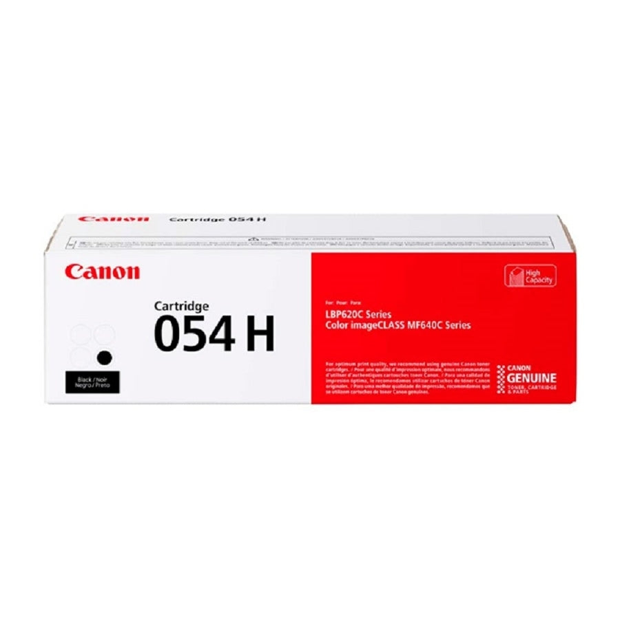 Tóner Canon 054H Negro - Rendimiento 3100 Páginas Alta Capacidad Imagen principal del producto