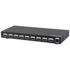 Video Splitter HDMI 4K Manhattan 8 Puertos - Negro, 4K@30Hz, Chasis Metálico