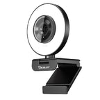 Cámara Web Ocelot Gaming IRIS-W1 Full HD 60FPS - Aro de Luz LED USB