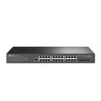 Switch TP-Link TL-SG3428X 24 Puertos Gigabit - 4 Ranuras 10G SFP, Administrable L2
