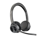 Diadema Poly Voyager 4320 Microsoft Teams - Inalámbrica, 24h Batería, Bluetooth