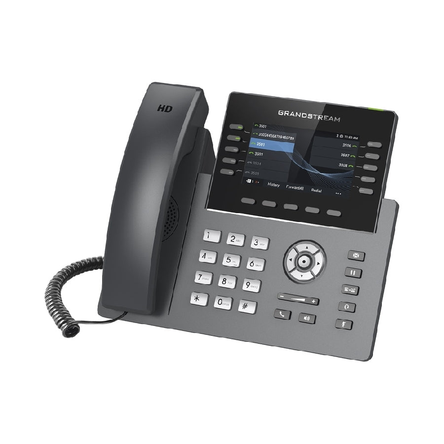 Teléfono IP Grandstream GRP2615 - 5 Cuentas SIP, WiFi, Bluetooth, 40 Teclas BLF
