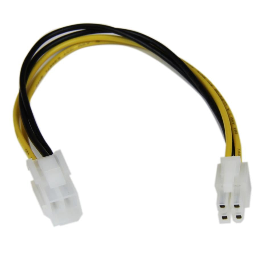 Cable Extensión ATX12V 4 Pines StarTech 20cm - Fuente Alimentación CPU P4 Imagen principal del producto