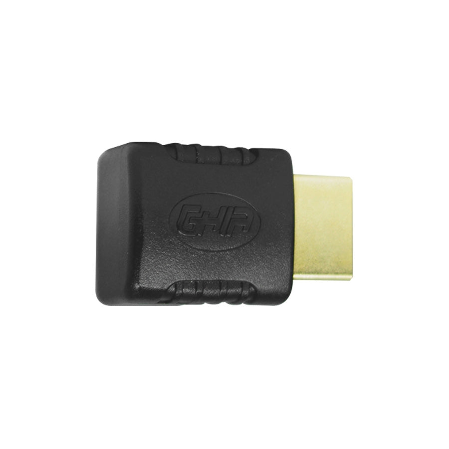 Adaptador GHIA ADAP-6 HDMI Codo 90 Grados Macho a Hembra Alta Velocidad