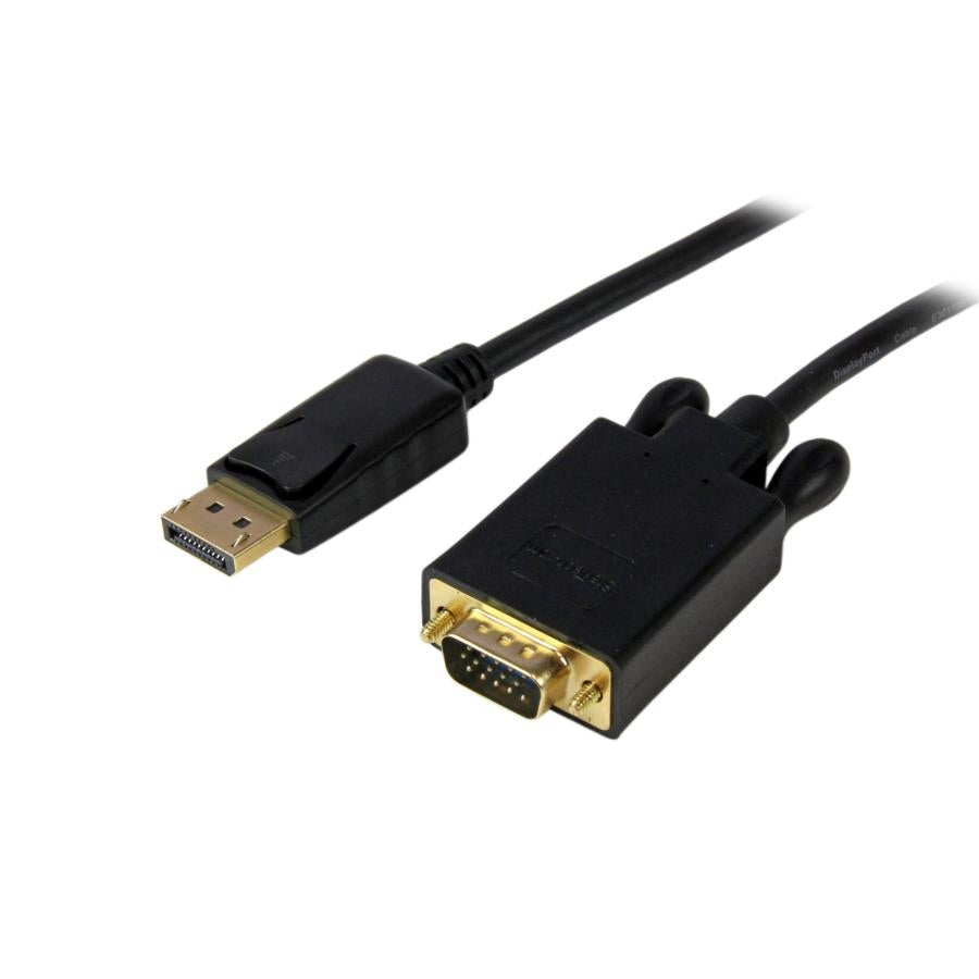 Cable Adaptador DisplayPort a VGA Startech 91cm - Activo 1080P Negro Imagen principal del producto