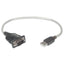 Convertidor Manhattan USB a Serial DB9 - 115 kbps, Cable 45cm