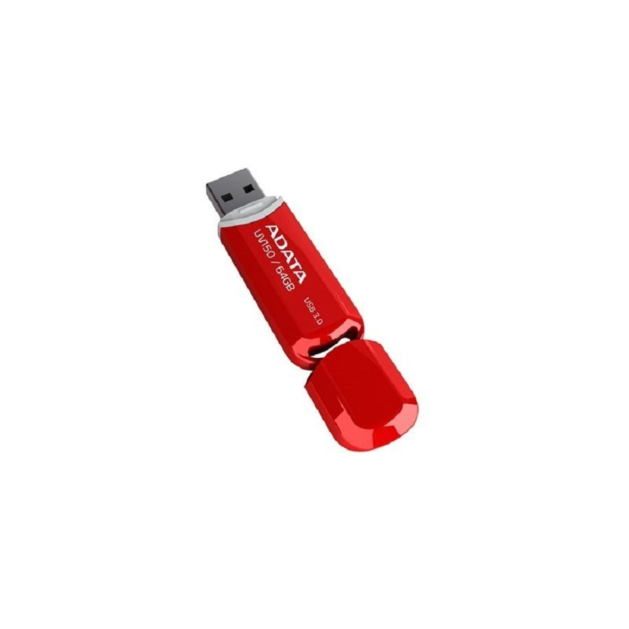 Memoria USB ADATA UV150 64GB USB 3.2 - Rojo, Hasta 100MB/s Imagen secundaria del producto