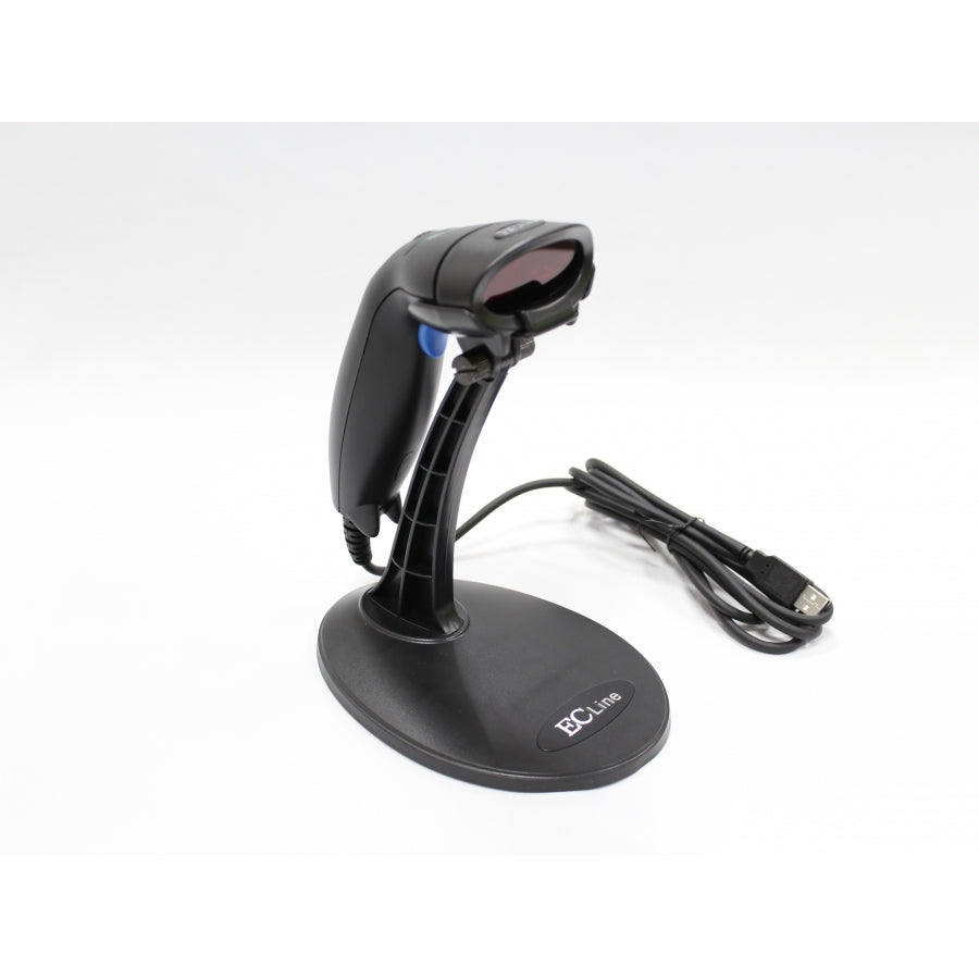 Lector Código Barras EC LINE EC-LS-9620 Láser USB - 200 Lecturas/Seg