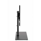 Soporte TV Manhattan 462297 - 32 a 65 pulgadas, Base Vidrio, Altura Ajustable 45kg