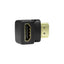 Adaptador GHIA ADAP-6 HDMI Codo 90 Grados Macho a Hembra Alta Velocidad