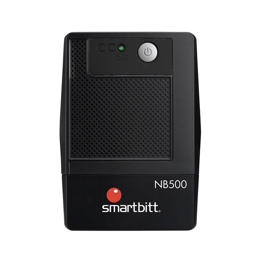No Break Smartbitt SBNB500 500VA 250W - 4 Contactos, Regulación y Supresión de Picos