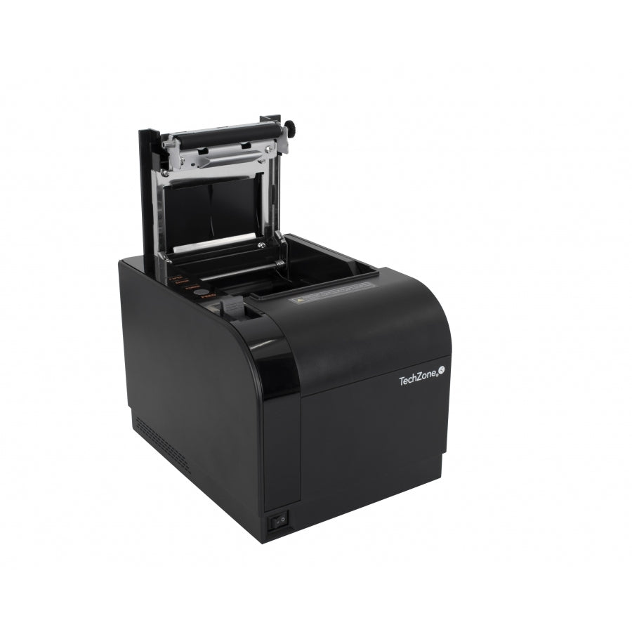 Miniprinter TECH ZONE TZBE301 Térmica 80mm - 300mm/s, USB, Ethernet, Cortador Automático Imagen secundaria del producto