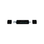 Lector de Memoria Dual ACTECK AC-934824 - USB-A, USB-C, microSD/TF