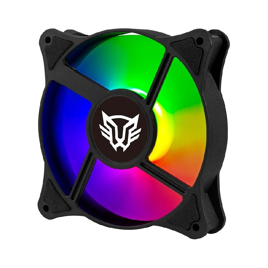 Ventilador Balam Rush Eolox Blaze EX90K BR-937948 - RGB 3 Piezas, Silencioso 22.5 dB