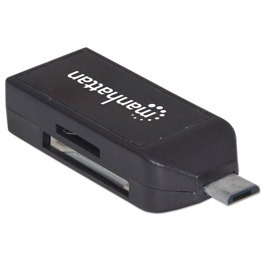 Lector de Tarjetas Manhattan 406222 OTG 24 en 1 - USB 2.0