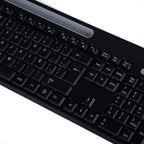 Combo Teclado y Mouse Inalámbrico Tech Zone TZCOMBINA06 - USB Wireless 10m