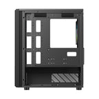 Gabinete Acteck Zyron GC606 Mini Torre - Cristal Templado, Ventiladores FRGB, Micro ATX