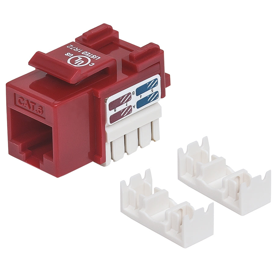 Jack Intellinet 210614 CAT 6 de Impacto Keystone - Compatible con Herramientas 110 y Kronela Imagen principal del producto