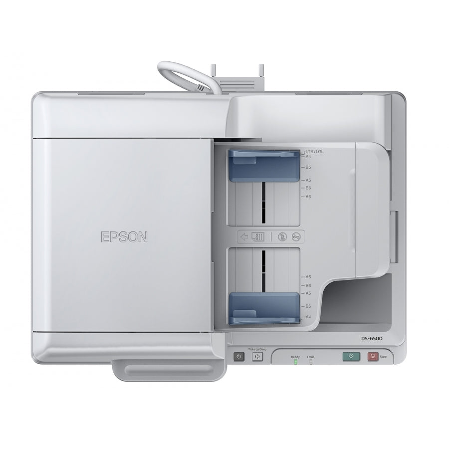 Escáner Epson WorkForce DS-6500 - 25 PPM, 1200 DPI, ADF Duplex, USB Imagen principal del producto