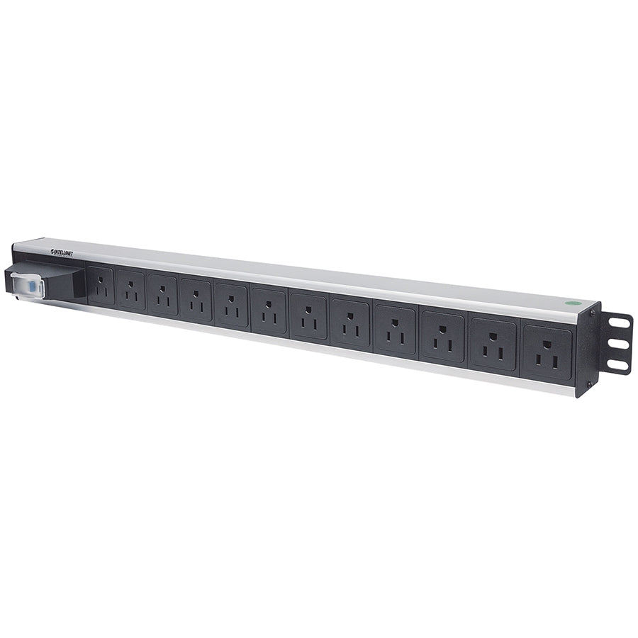 PDU Intellinet 713955 - 12 Contactos Gabinete Rack Vertical Protección