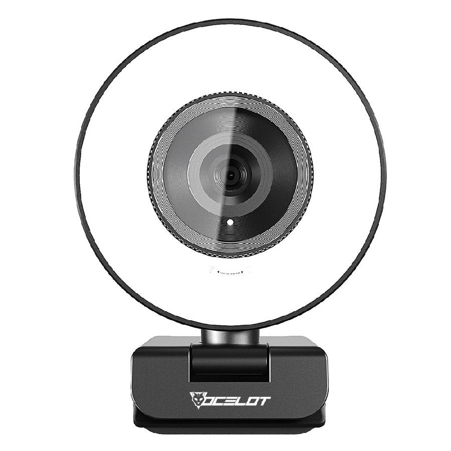Cámara Web Ocelot Gaming IRIS-W1 Full HD 60FPS - Aro de Luz LED USB Imagen principal del producto