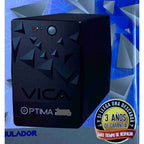 No Break UPS Vica Optima K 1000VA 500W - 6 Tomas, Batería 12V