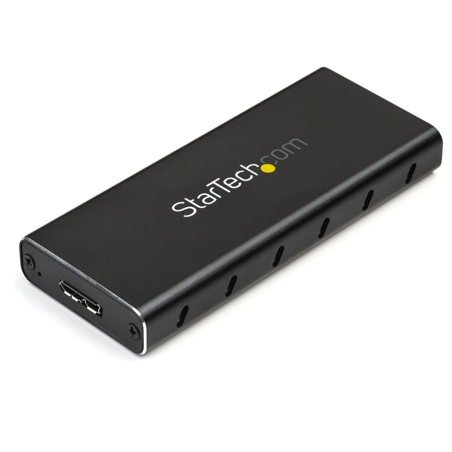 Gabinete StarTech SM21BMU31C3 SSD M.2 SATA - USB 3.1 Gen 2, 10 Gbps, aluminio