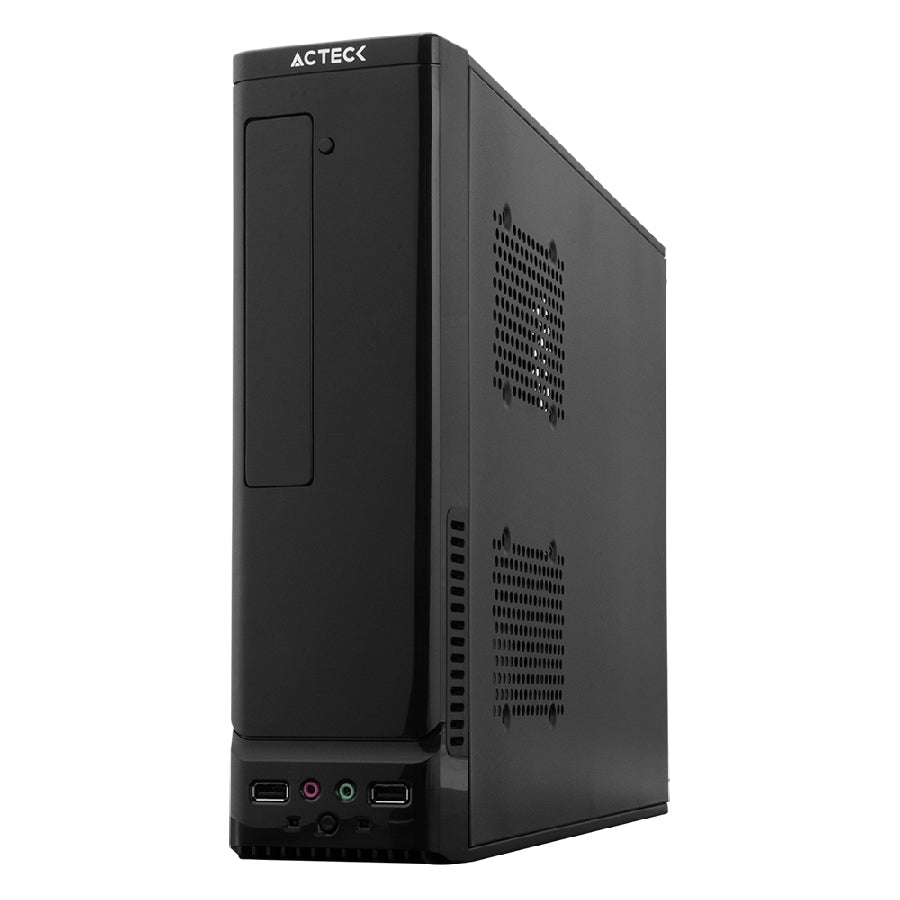 Gabinete Acteck Atom GS240 Micro Torre Slim - Fuente SFX 450W Incluida