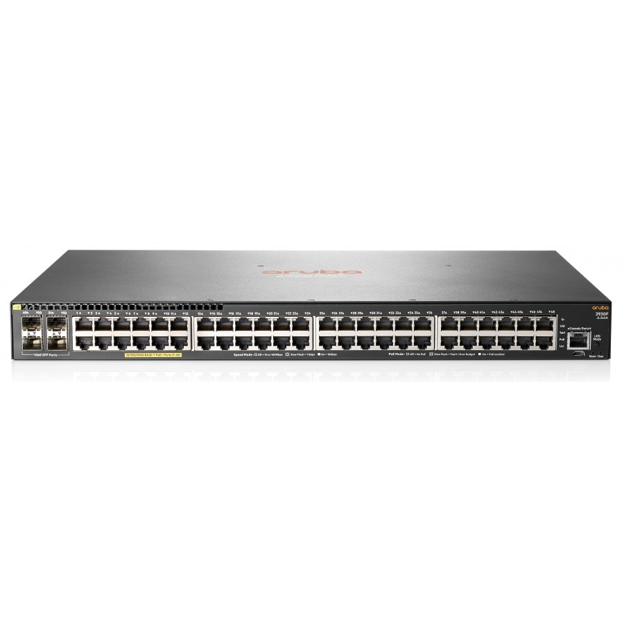 Switch HPE Aruba 2930F 48 Puertos POE+ 370W - Administrable L3