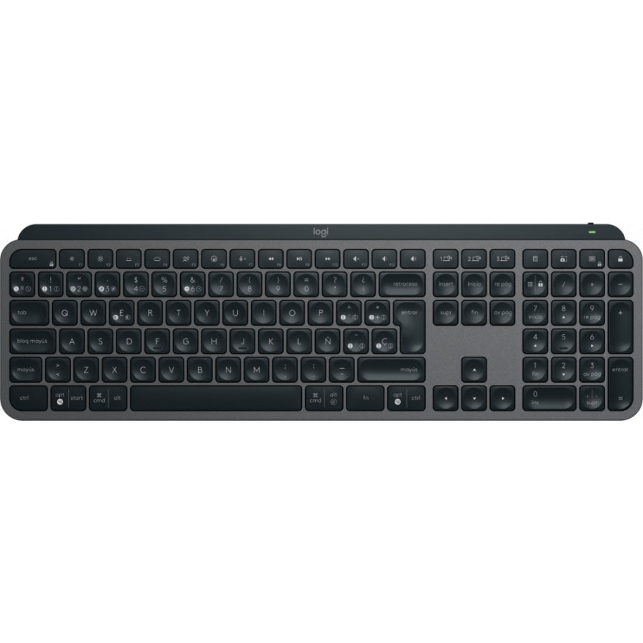 Teclado Logitech MX Keys S Inalámbrico - Bluetooth, USB-C, Retroiluminación Inteligente Imagen secundaria del producto