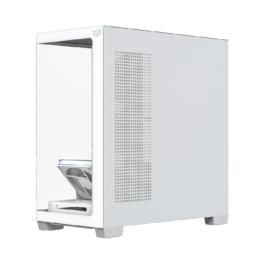 Gabinete Gamer Balam Rush Tank Polar BR-941488 - Media Torre ATX, Cristal Templado, ARGB Imagen principal del producto