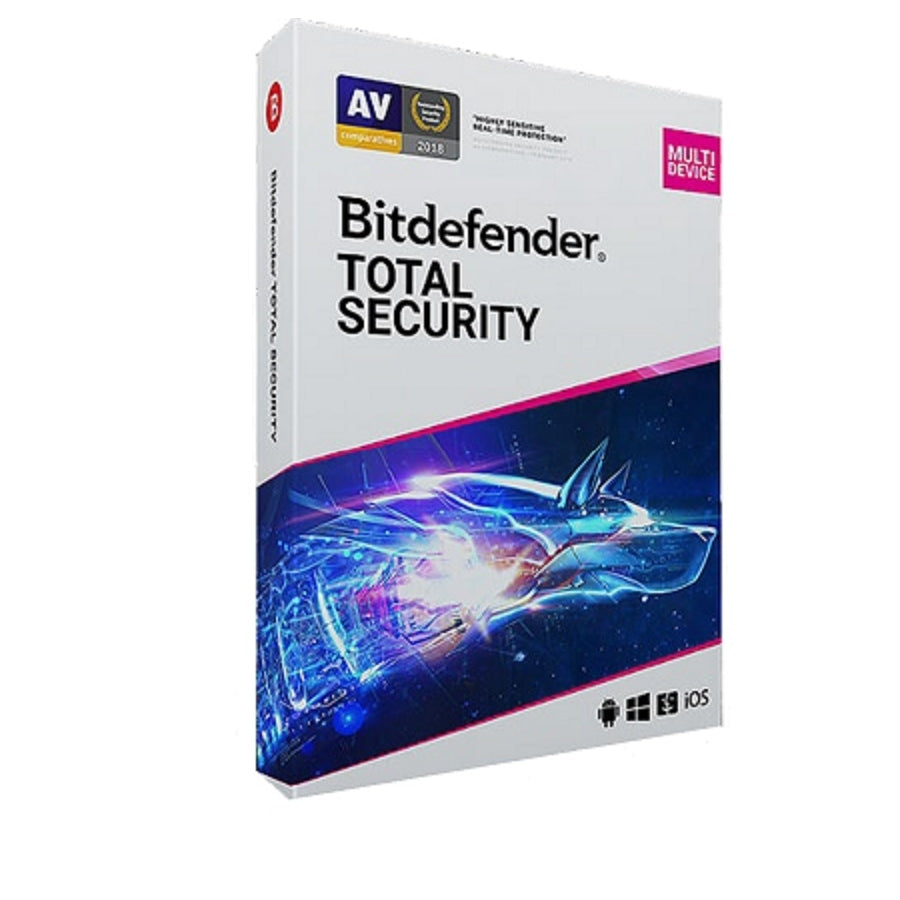 Antivirus Bitdefender HP 1 Año 1 Usuario - Protección 4 en 1 Windows, Android, macOS, iOS Imagen principal del producto