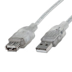Cable USB Manhattan 340502 Extension 4.5M - USB 2.0 Alta Velocidad