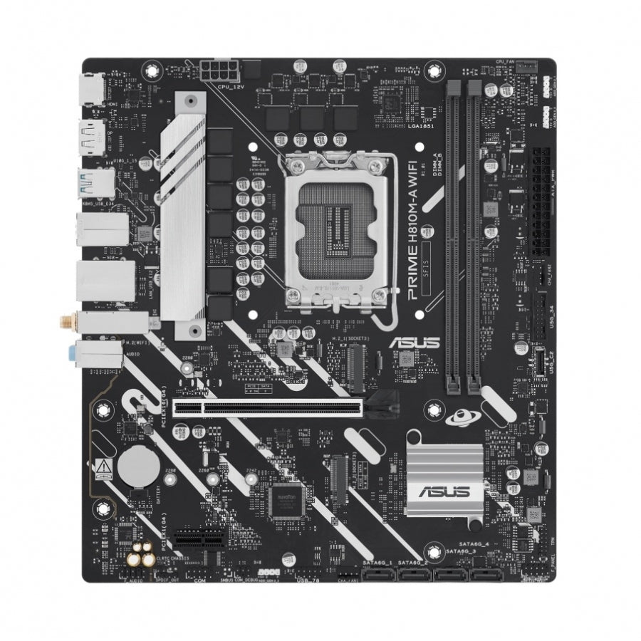 Tarjeta Madre ASUS PRIME H810M-A WIFI - DDR5, WiFi 6, Micro-ATX Imagen secundaria del producto