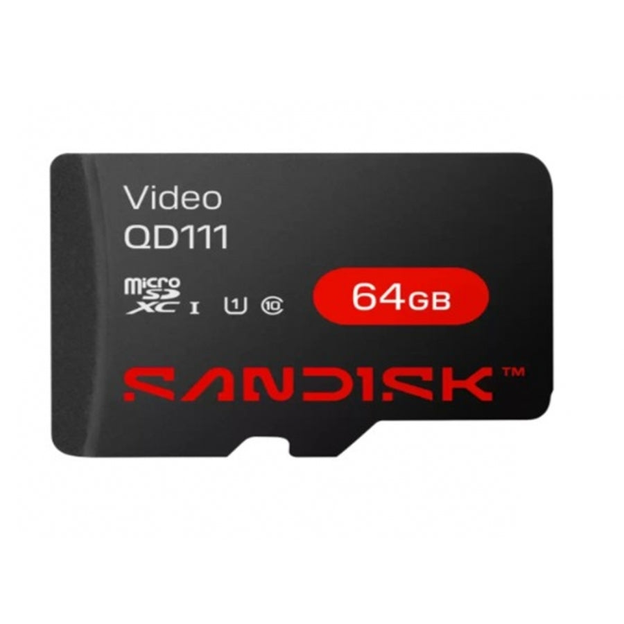 Memoria SanDisk Video SC MicroSDXC 64GB - Vigilancia 24/7, Clase 10, 100MB/s