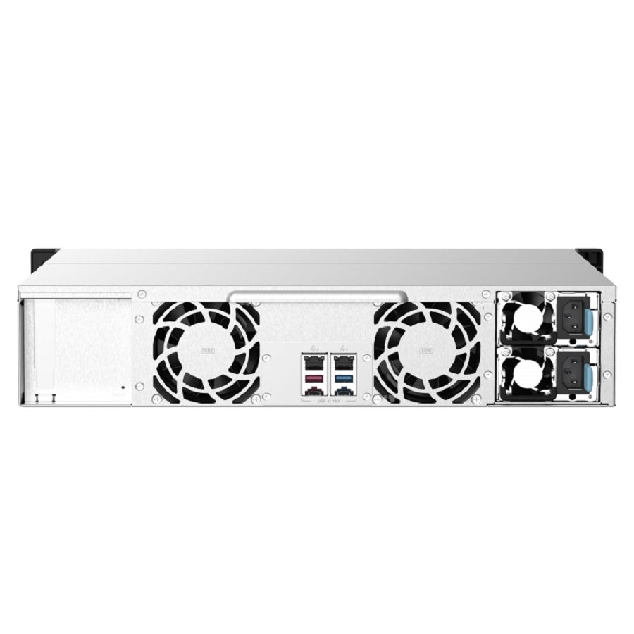 NAS QNAP TS-1273AU-RP-8G 12 Bahías Rack 2U - Procesador Ryzen, 8GB DDR4, Redundancia