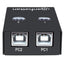 Multiplexor USB Manhattan 162005 - Comparte 1 Dispositivo en 2 PC